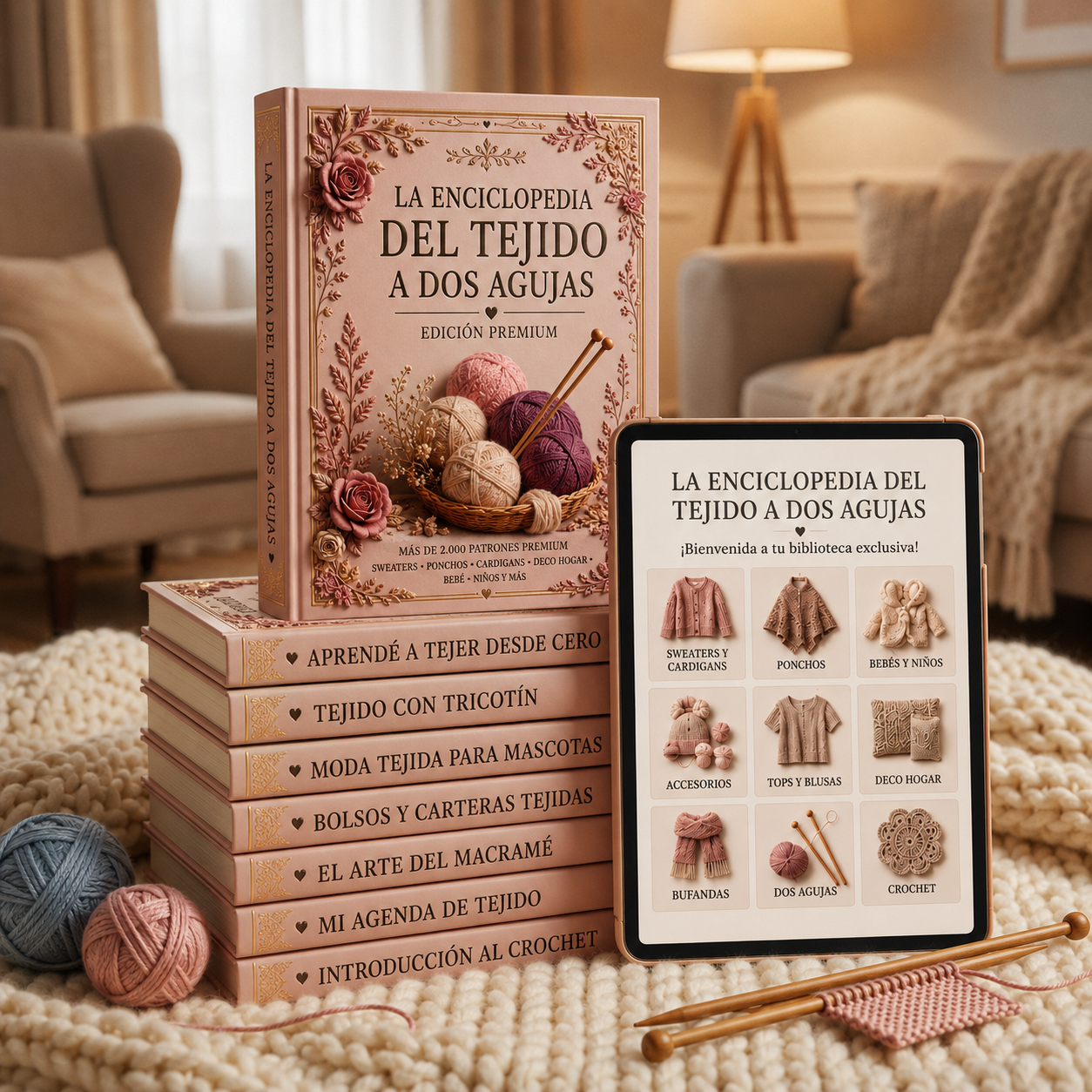 La Enciclopedia Del Tejido A Dos Agujas
